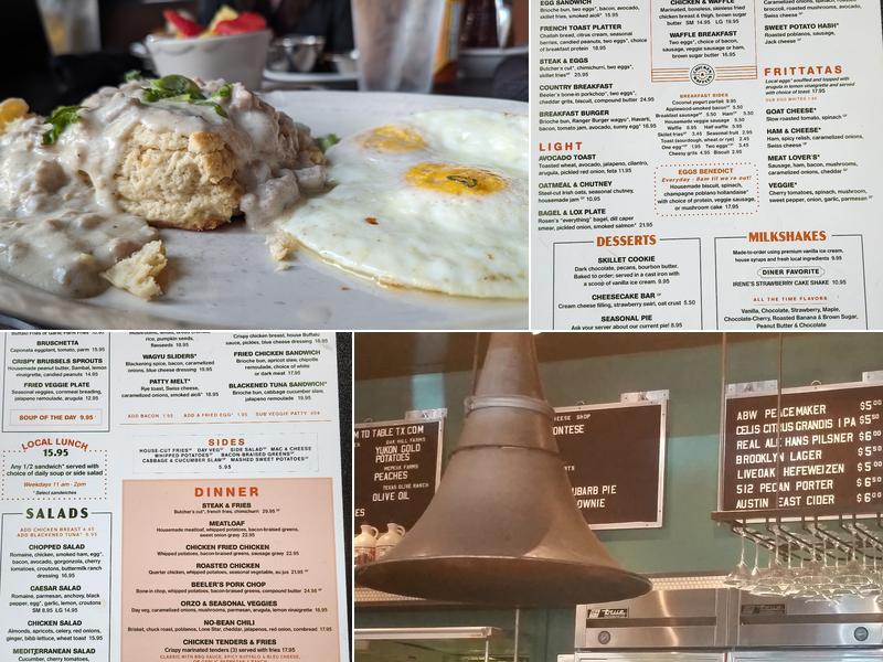 24 Diner Menu