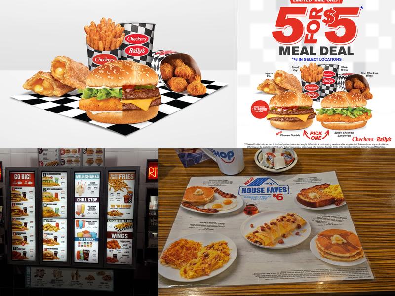 Checkers Menu