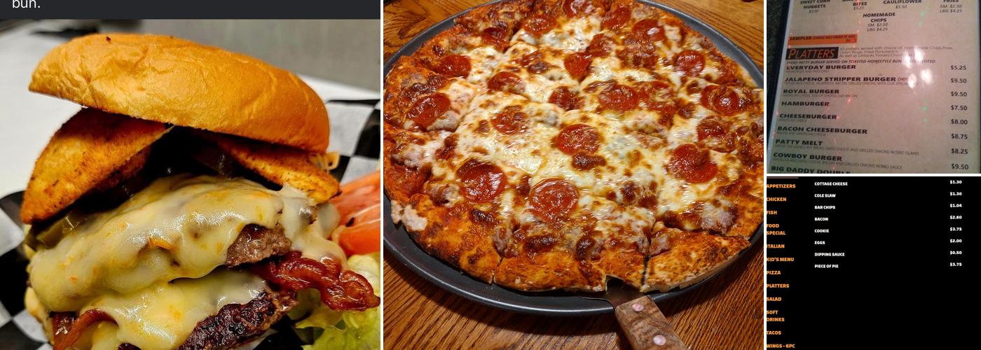 Bushy's Bar and Grill Menu