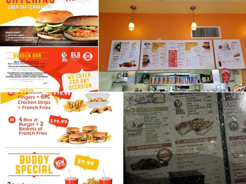 Burger Box Menu