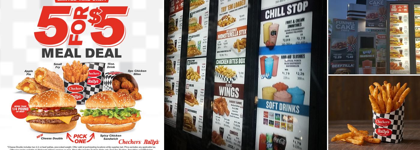 Checkers Menu