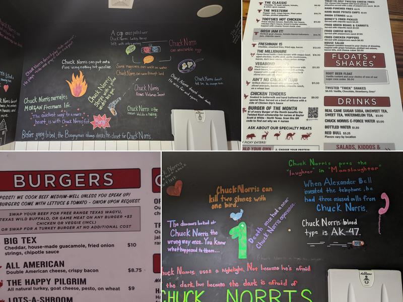 Twisted Root Burger Co. Menu
