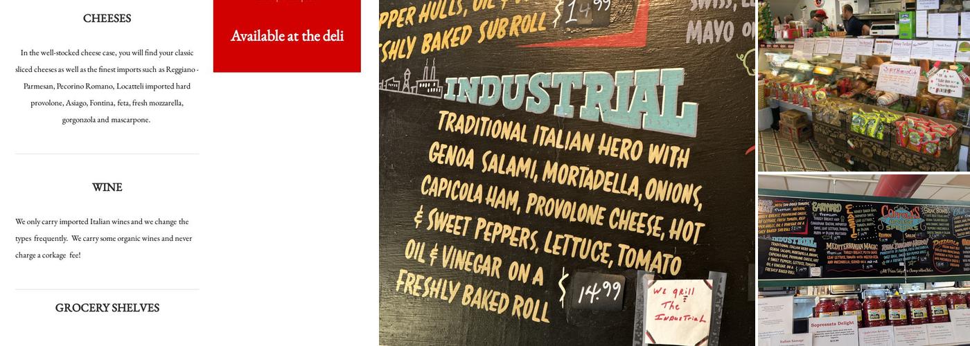 Coppolas Deli Menu