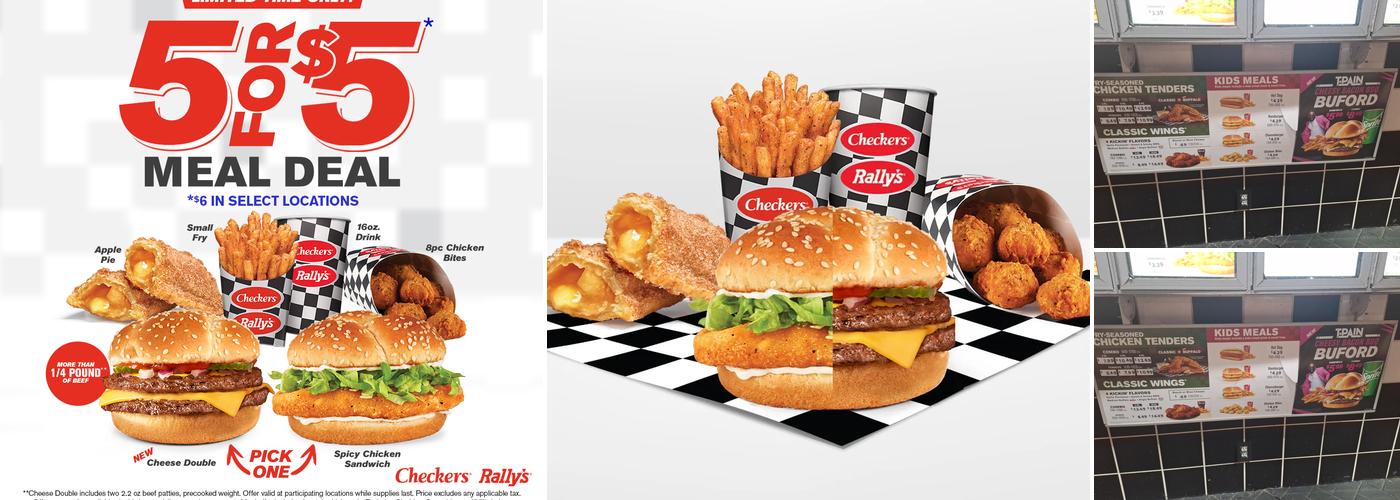 Checkers Menu