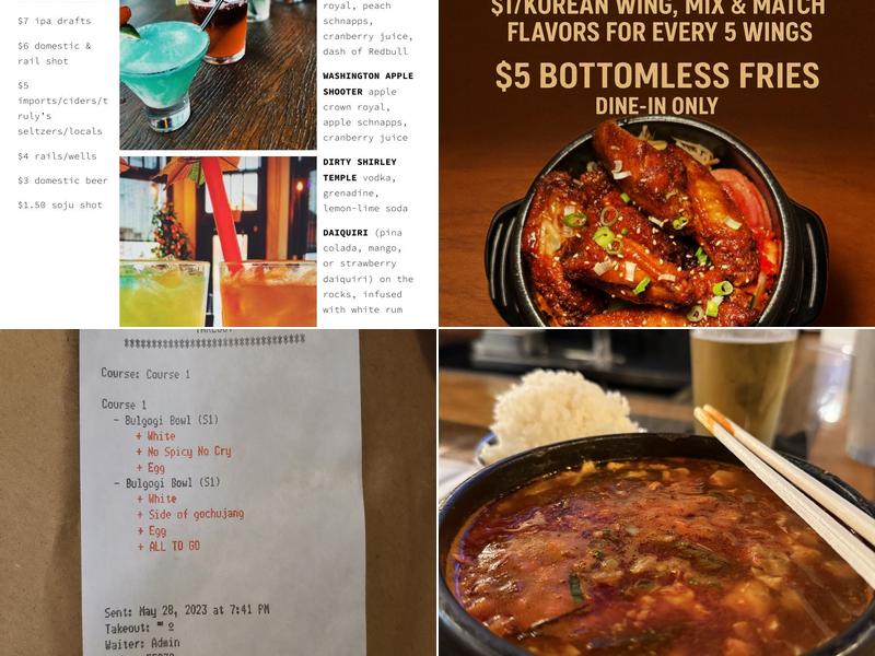 KOGI Menu