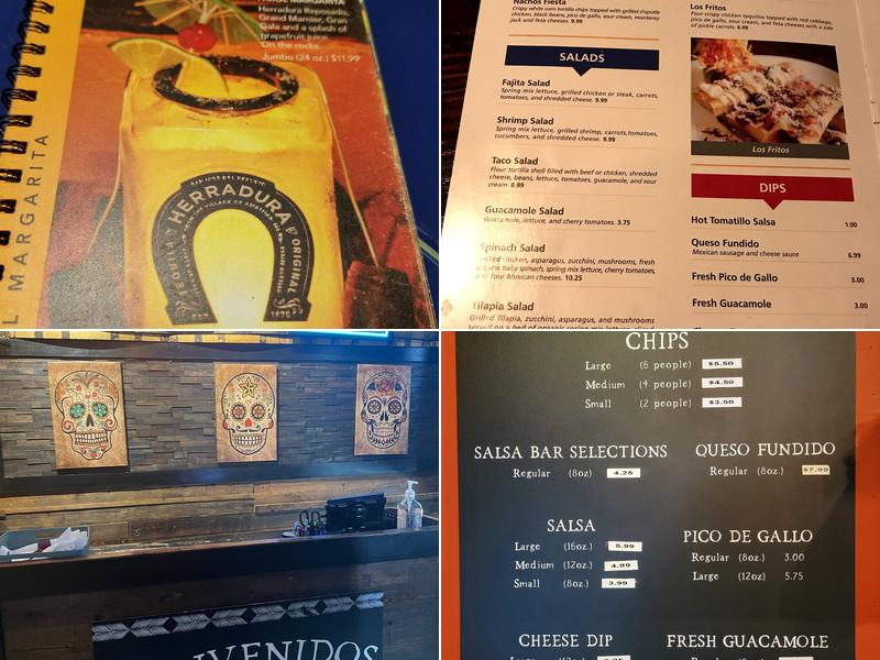 El Cerro Azul Menu