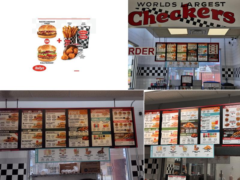 Checkers Menu