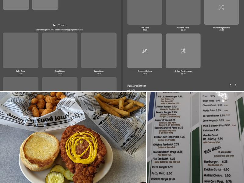 Belmond Drive-in Menu