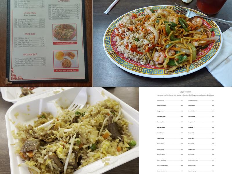 Soya Restaurant Menu