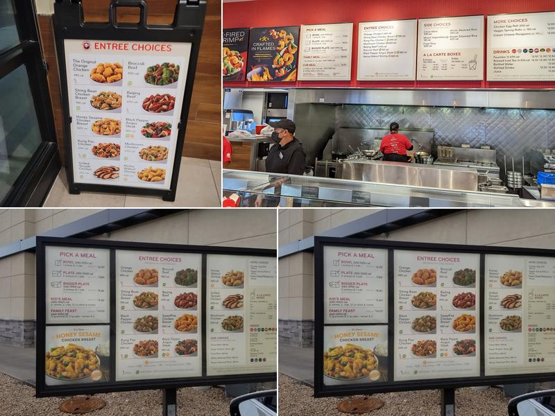 Panda Express Menu