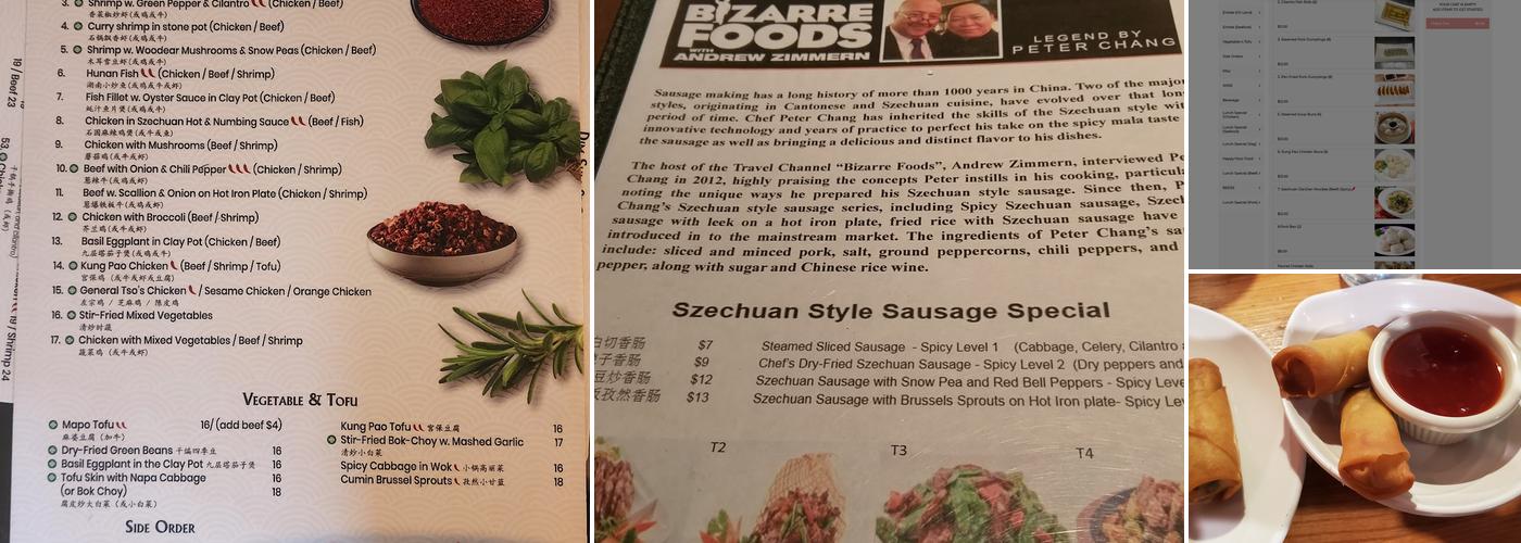 Peter Chang Menu