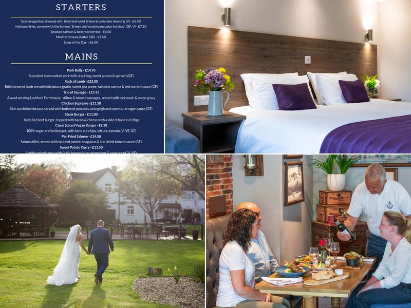 Admirals Restaurant Menu