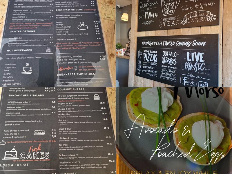 Cafe Morso Alvechurch Menu
