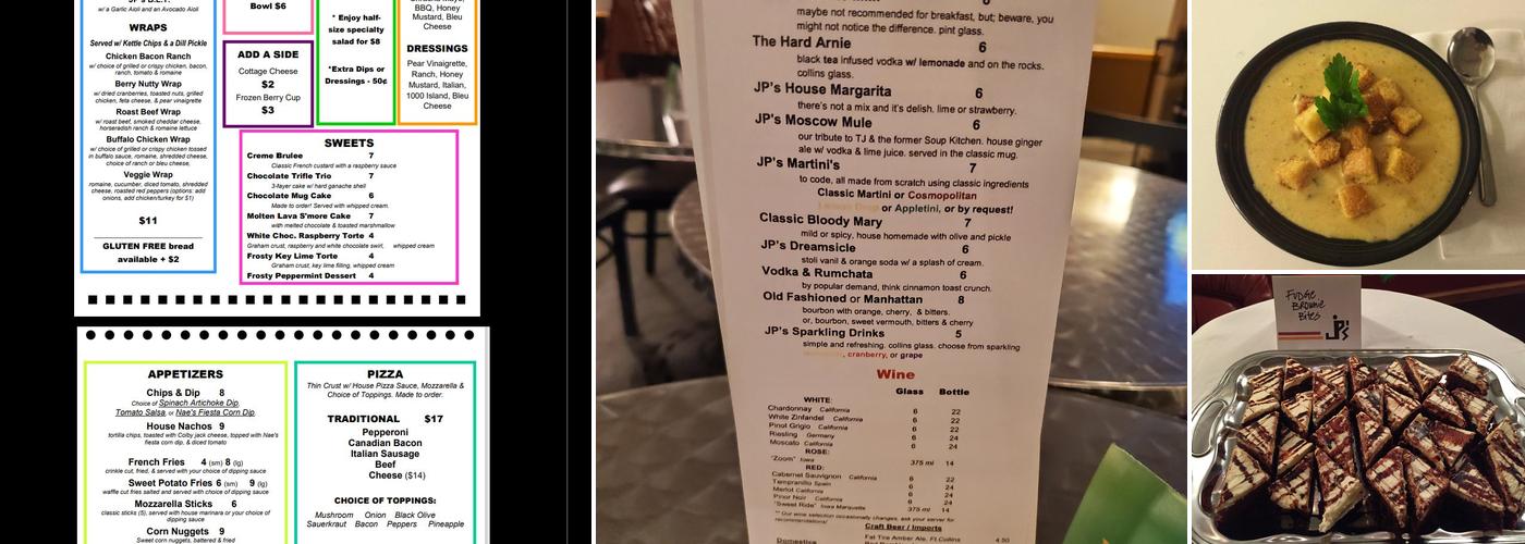 JP's 207 Menu
