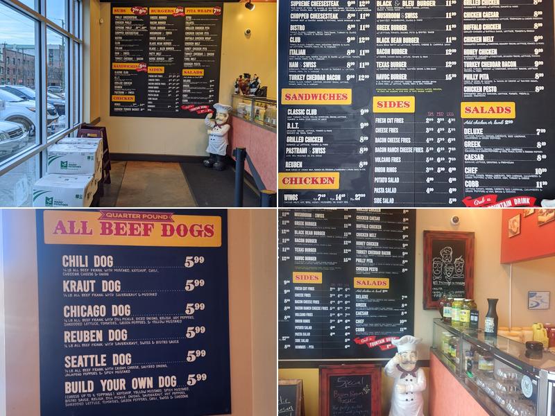 Four Brothers Bistro & Grill Virginia Menu