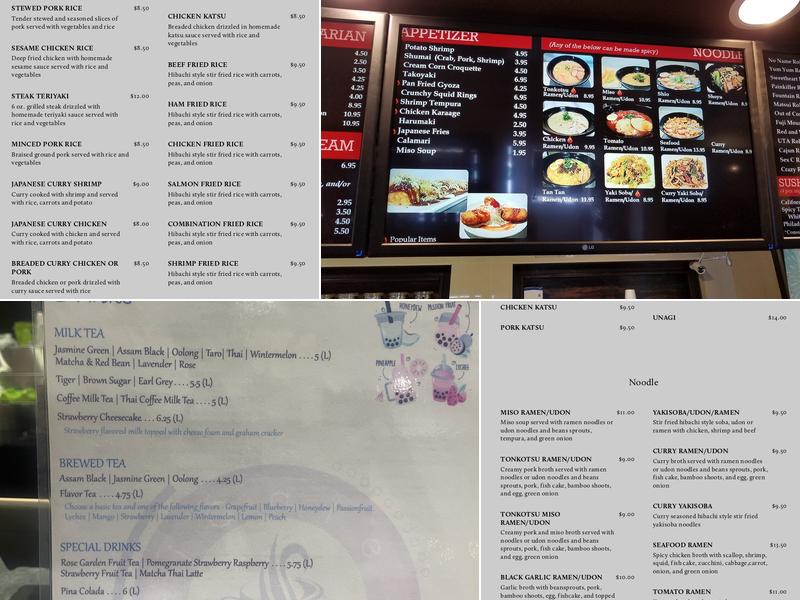 iCafe Menu