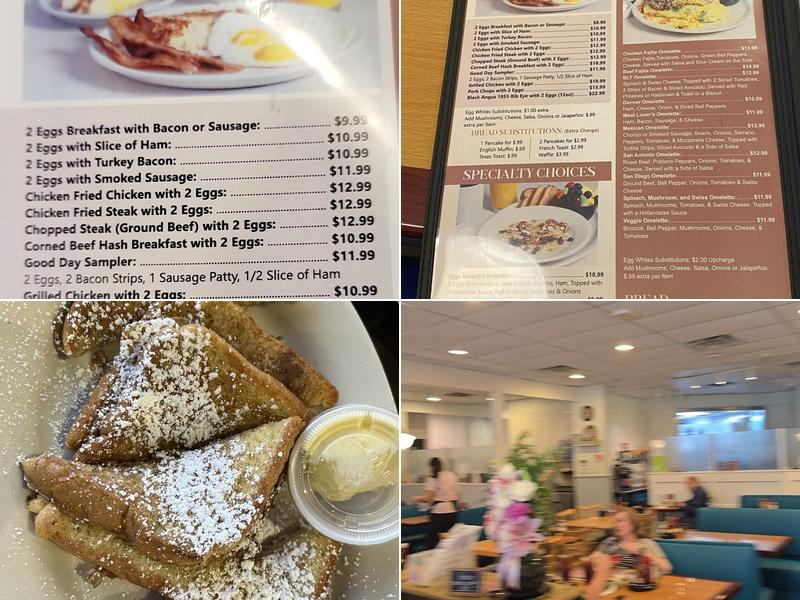 Good Day Cafe Irving Menu