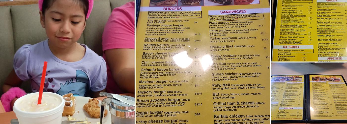Juniors Grill Menu