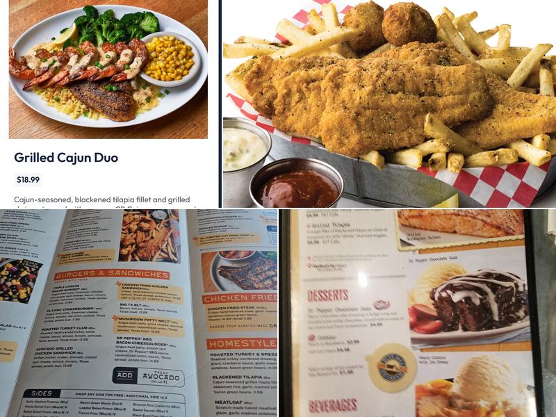 Cotton Patch Cafe Menu