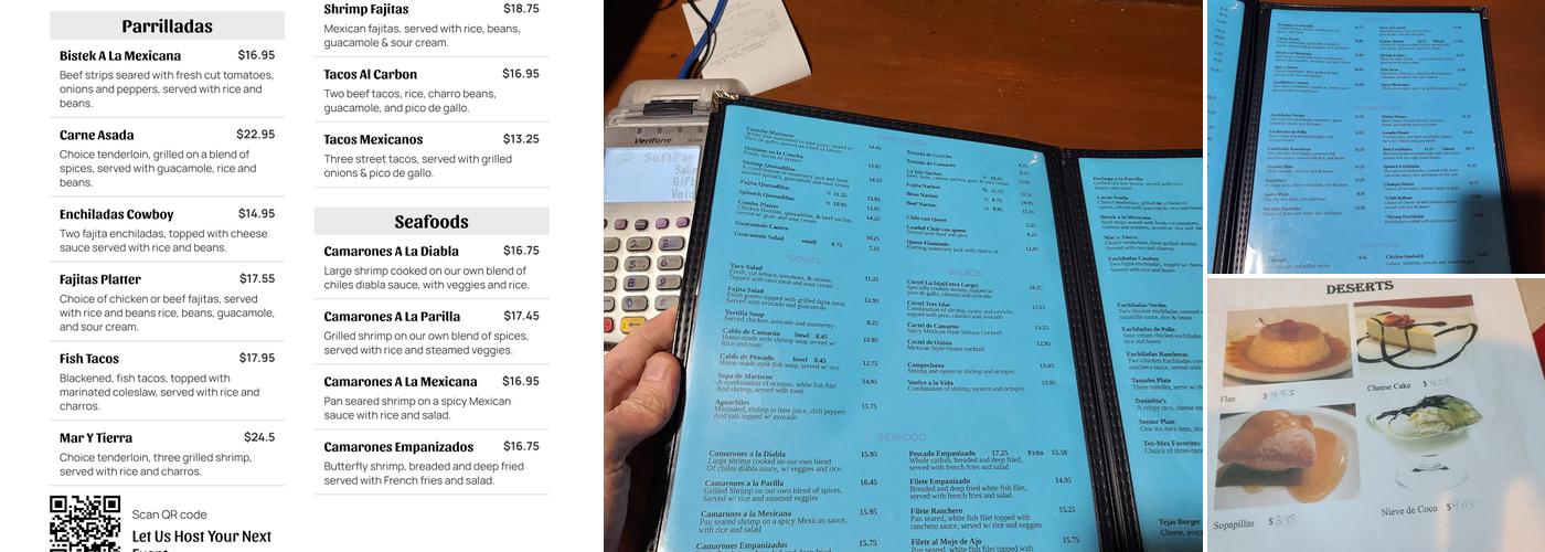 La Isla Restaurant Menu
