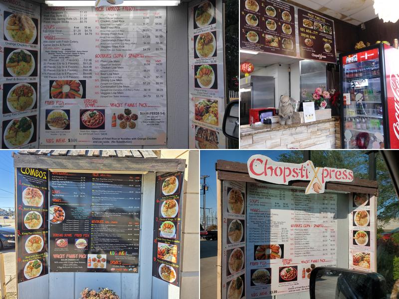 Chopstick Express Menu