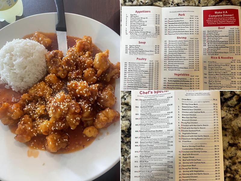 Panda Delite Menu