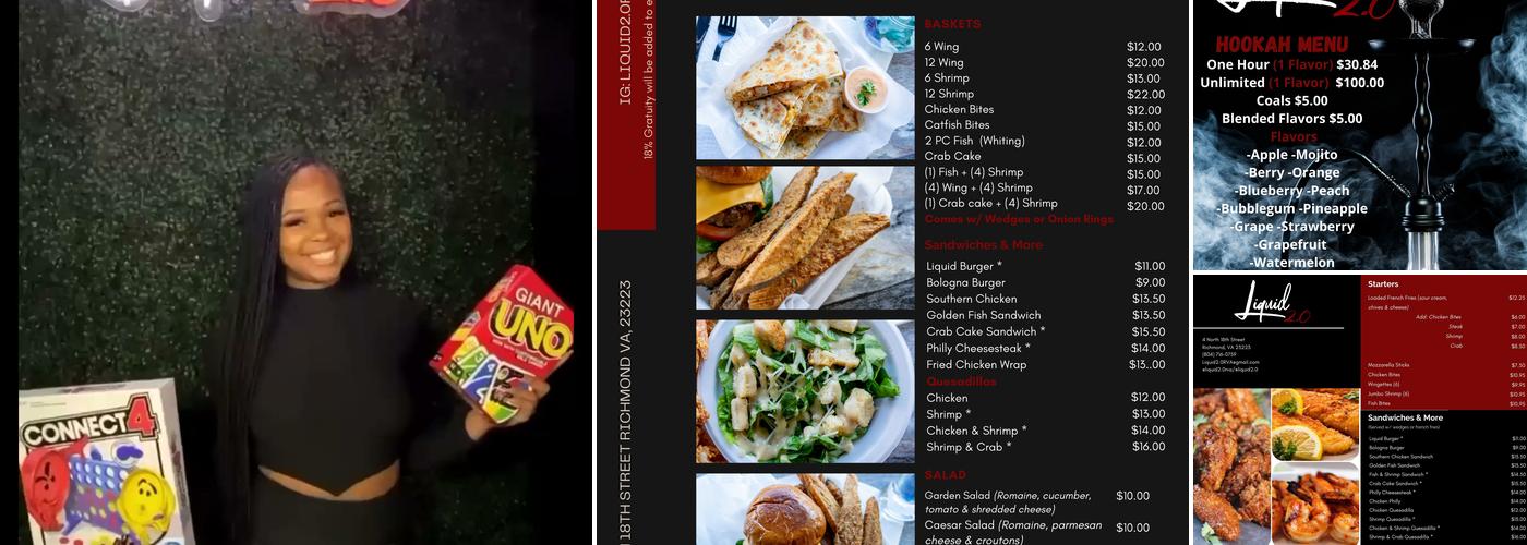 Liquid 2.0 Menu