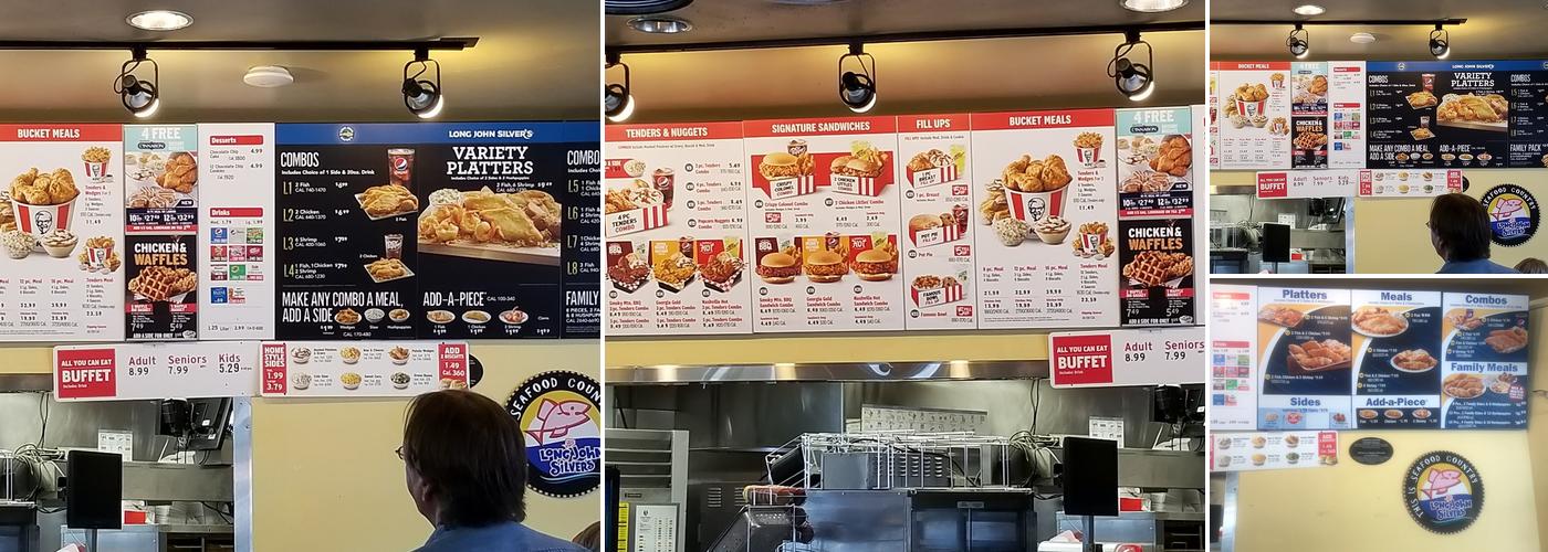 KFC Menu
