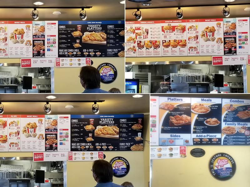 KFC Menu