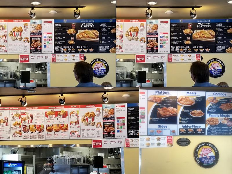 KFC Menu