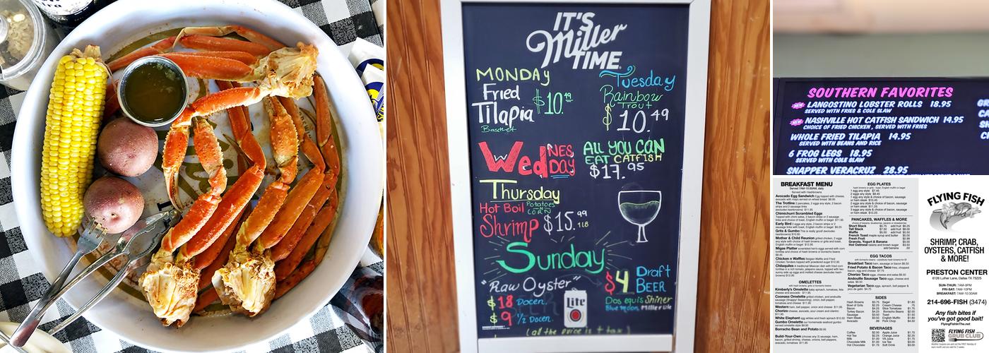 Flying Fish Menu