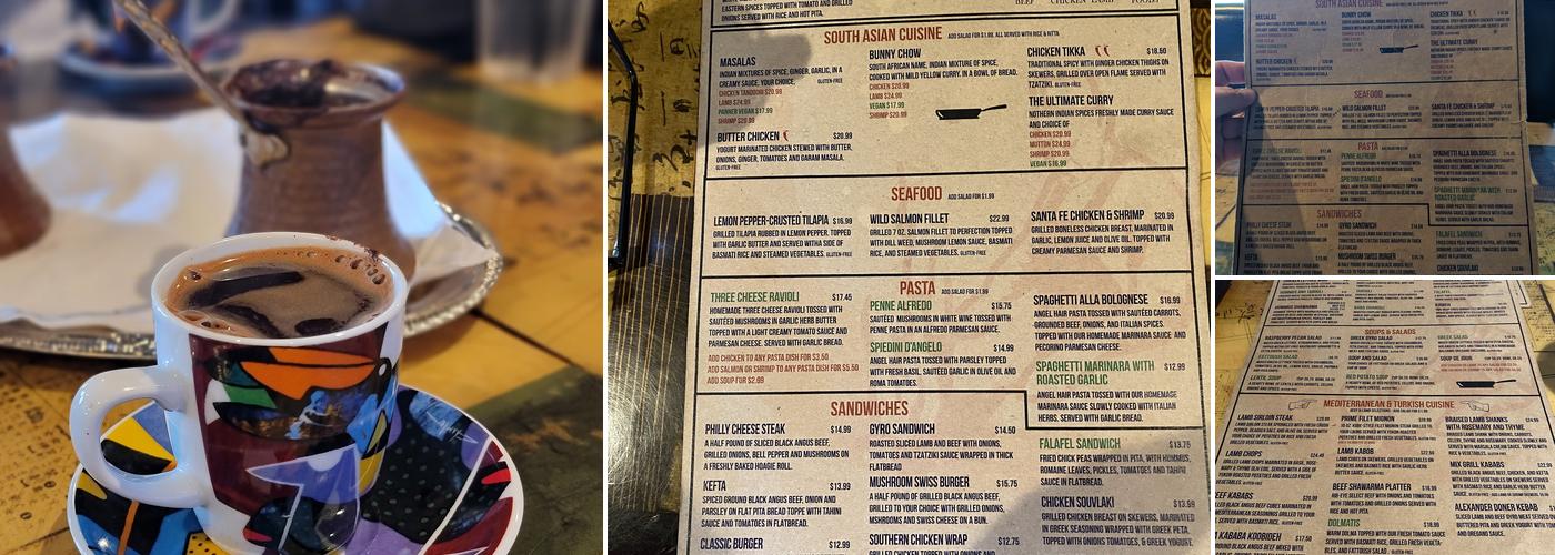 Ginger Cafe&Grill Menu