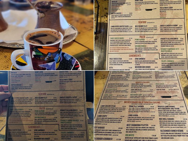 Ginger Cafe&Grill Menu