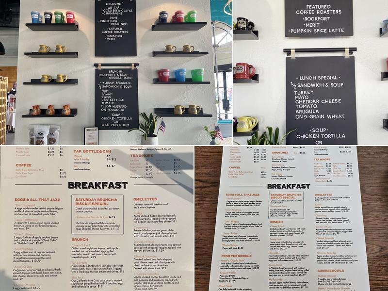 Hester's Cafe Six Points Menu