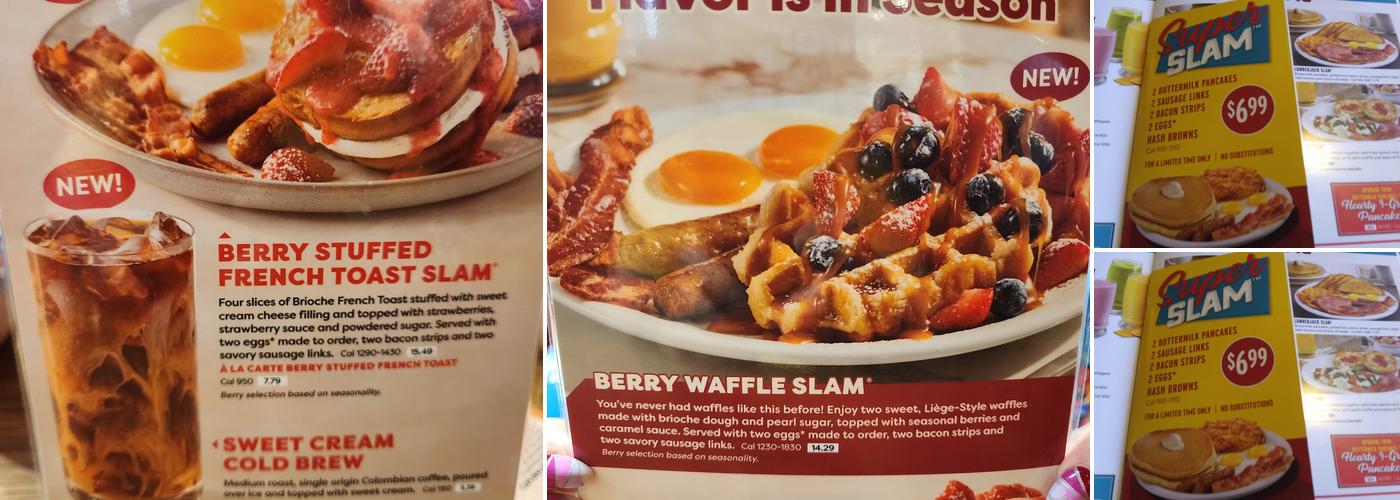 Denny's Menu