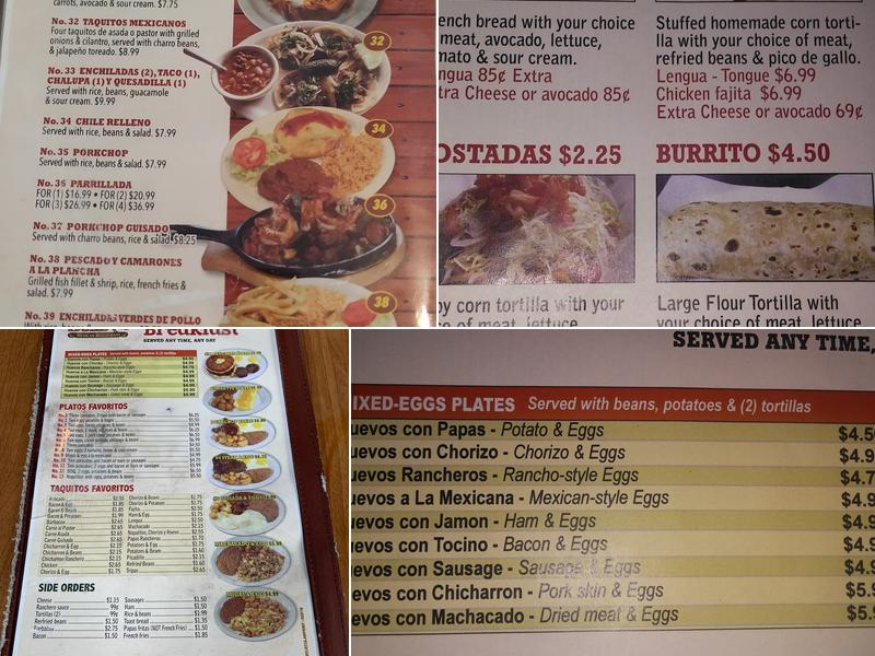 Hermanos Solis #2 Menu