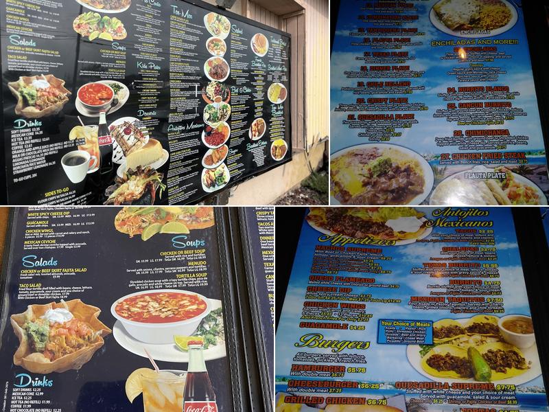 Cancun Menu