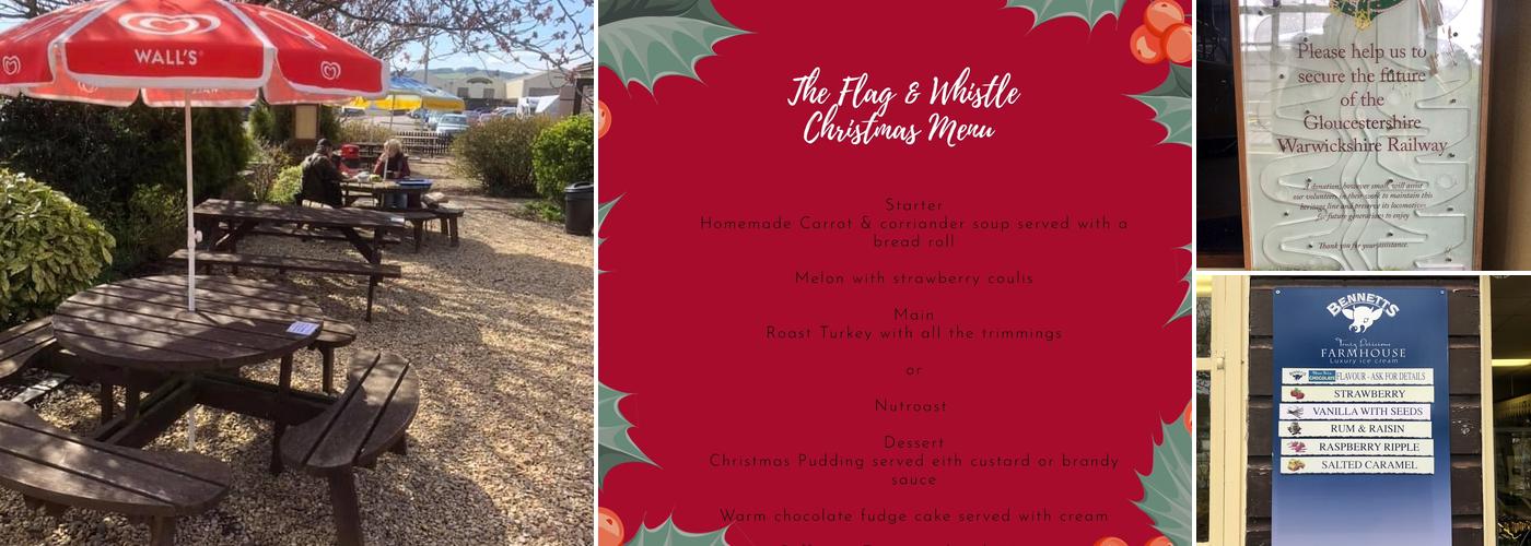 Flag and Whistle Cafe Menu