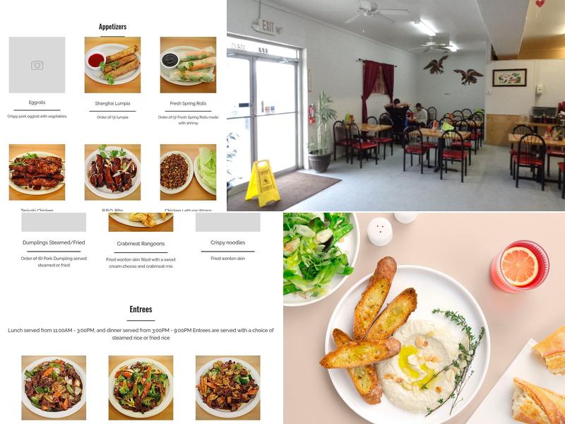 Asian Garden Menu