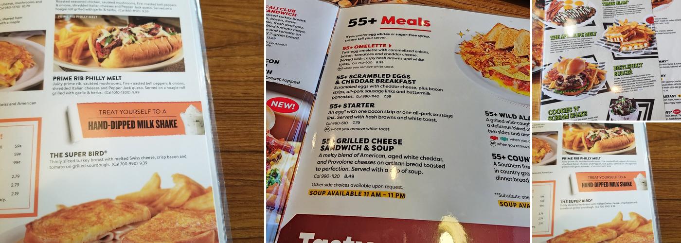 Denny's Menu