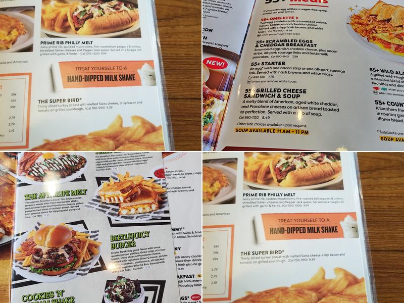 Denny's Menu