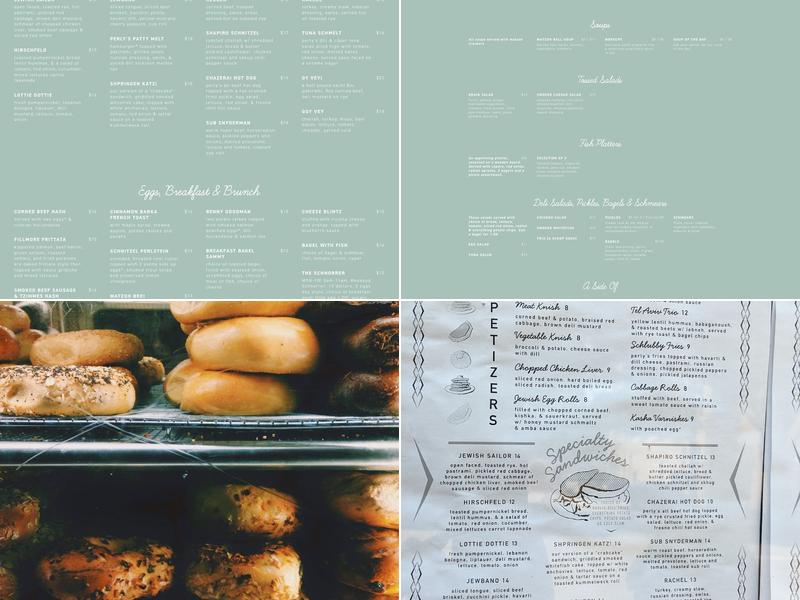 Perly's Menu
