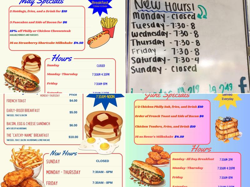 The Village Grill Menu