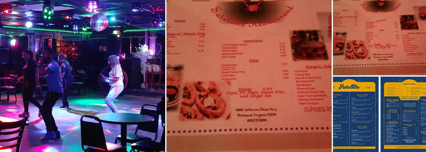 Satellite Restaurant Menu