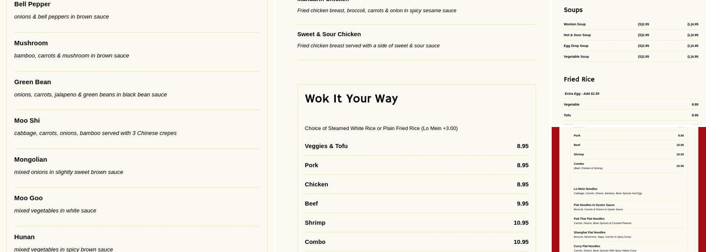 Royal Chopstix Menu