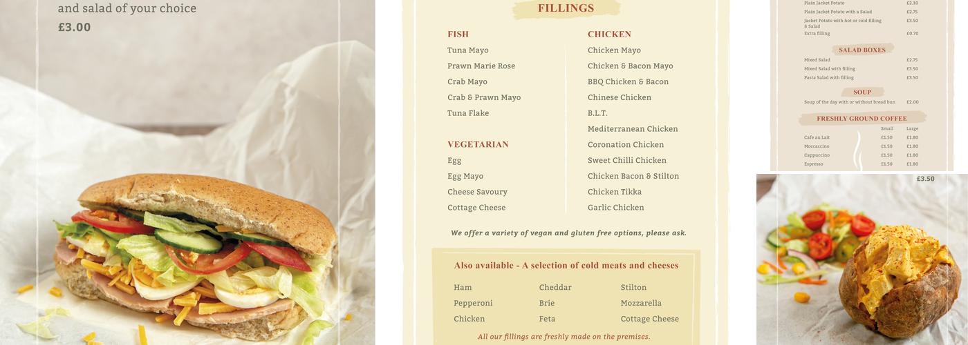 Tasty Macs Menu