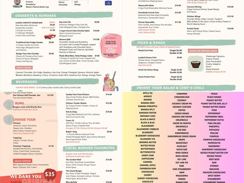 Cheeburger Cheeburger Menu