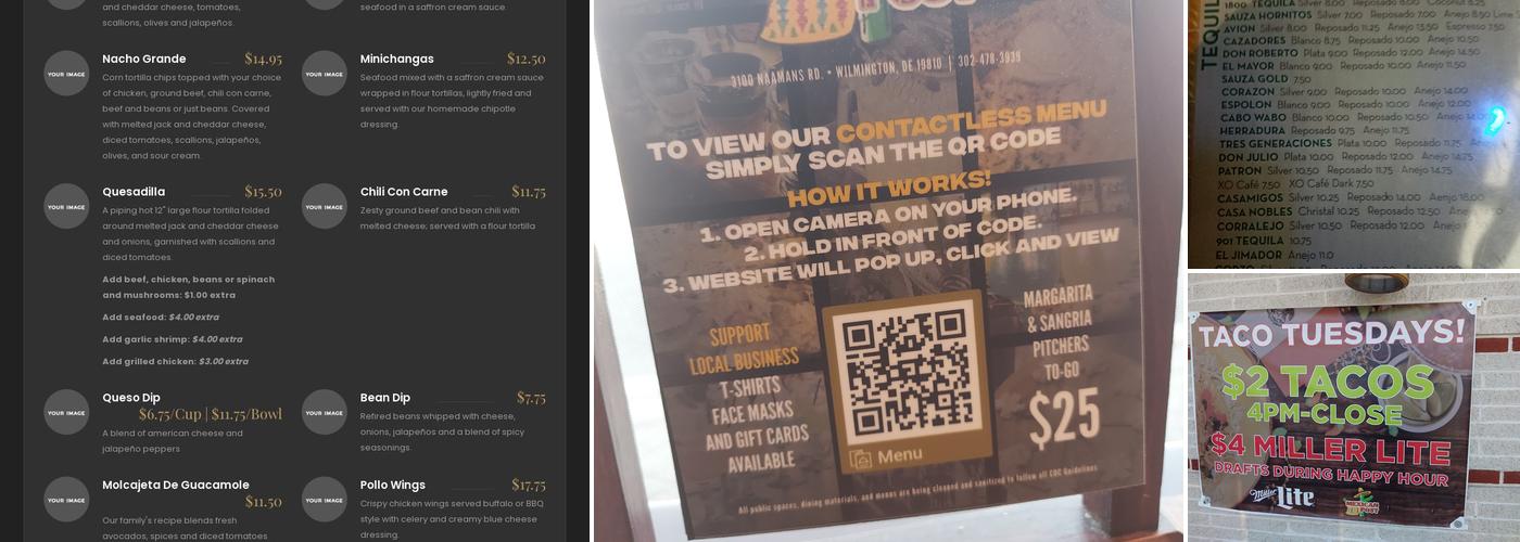 Mexican Post Menu