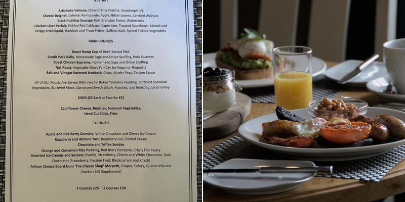 The Beresford Arms Menu