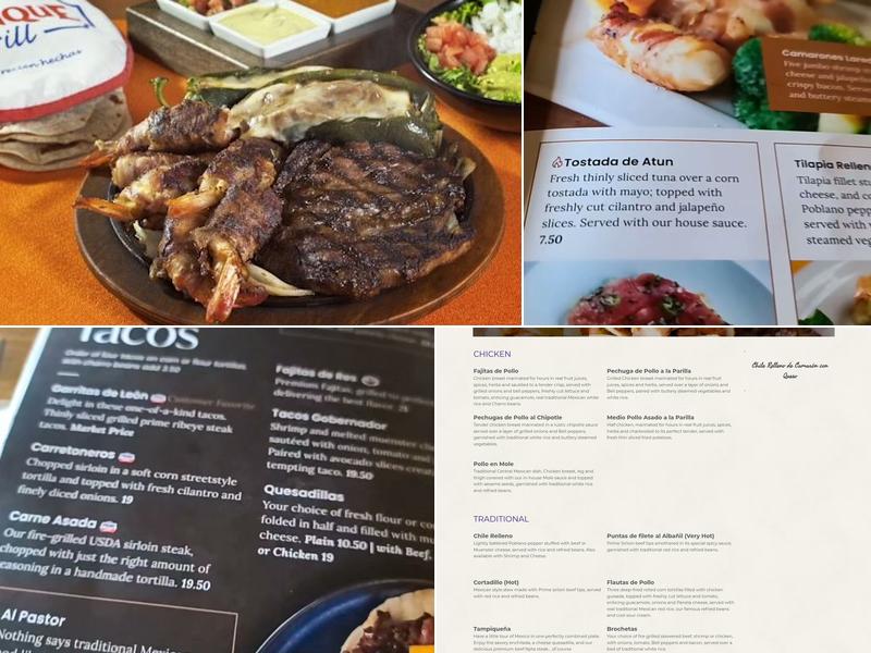 Palenque Grill Loop 20 Menu